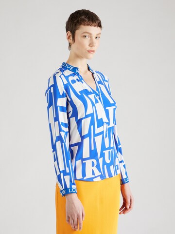 Emily Van Den Bergh Blouse in Blauw: voorkant