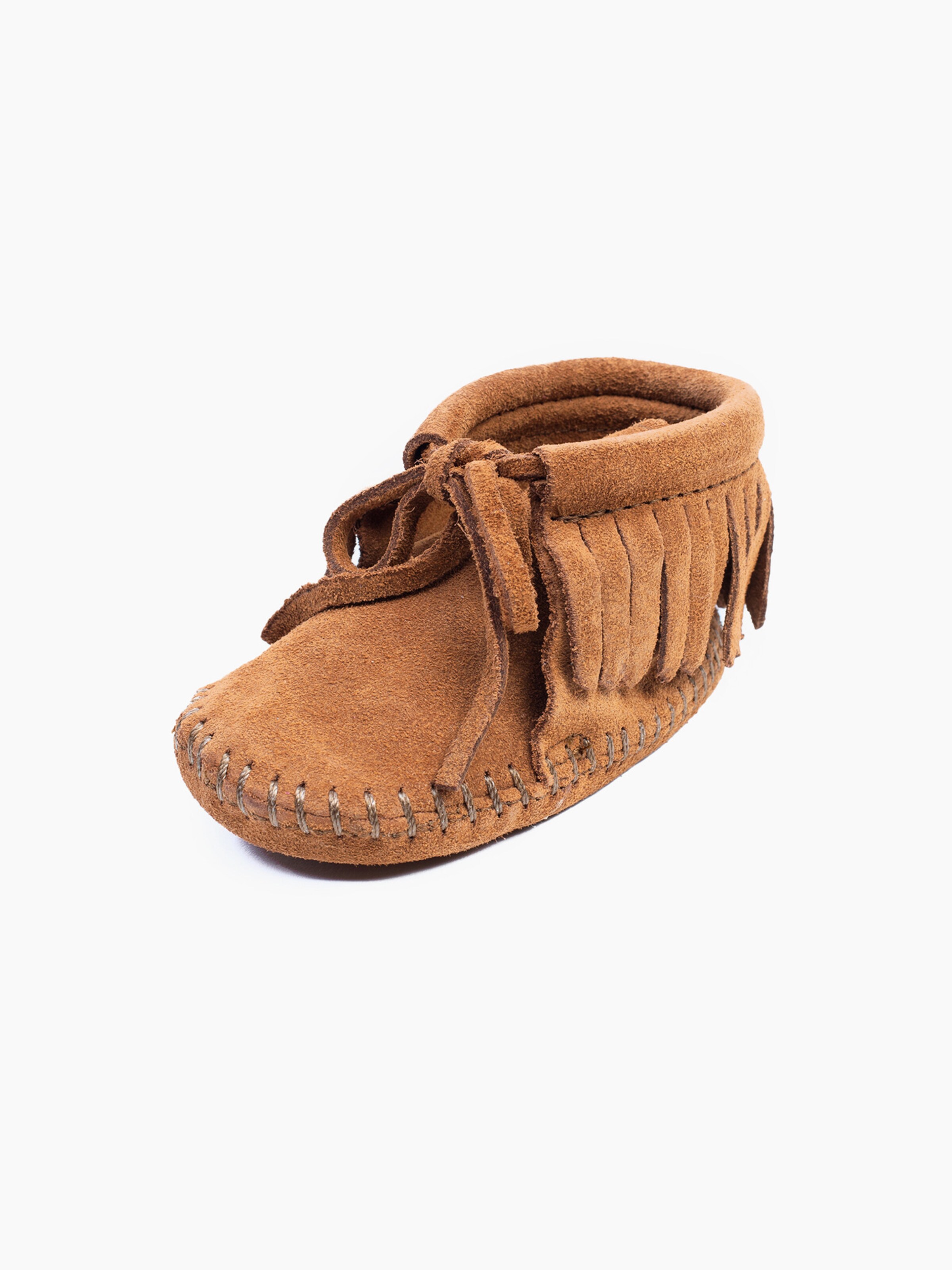 Ciabatta di Minnetonka in marrone: frontale