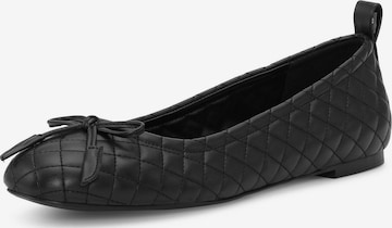 ILSE JACOBSEN Ballerina 'Alture01' in Zwart: voorkant