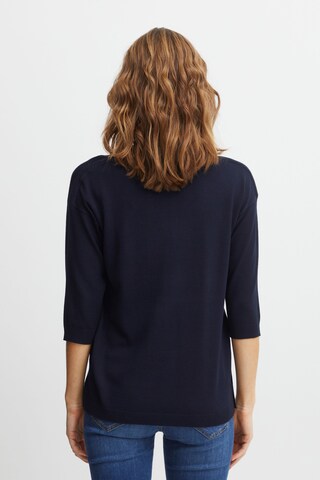 Fransa Pullover in Blau