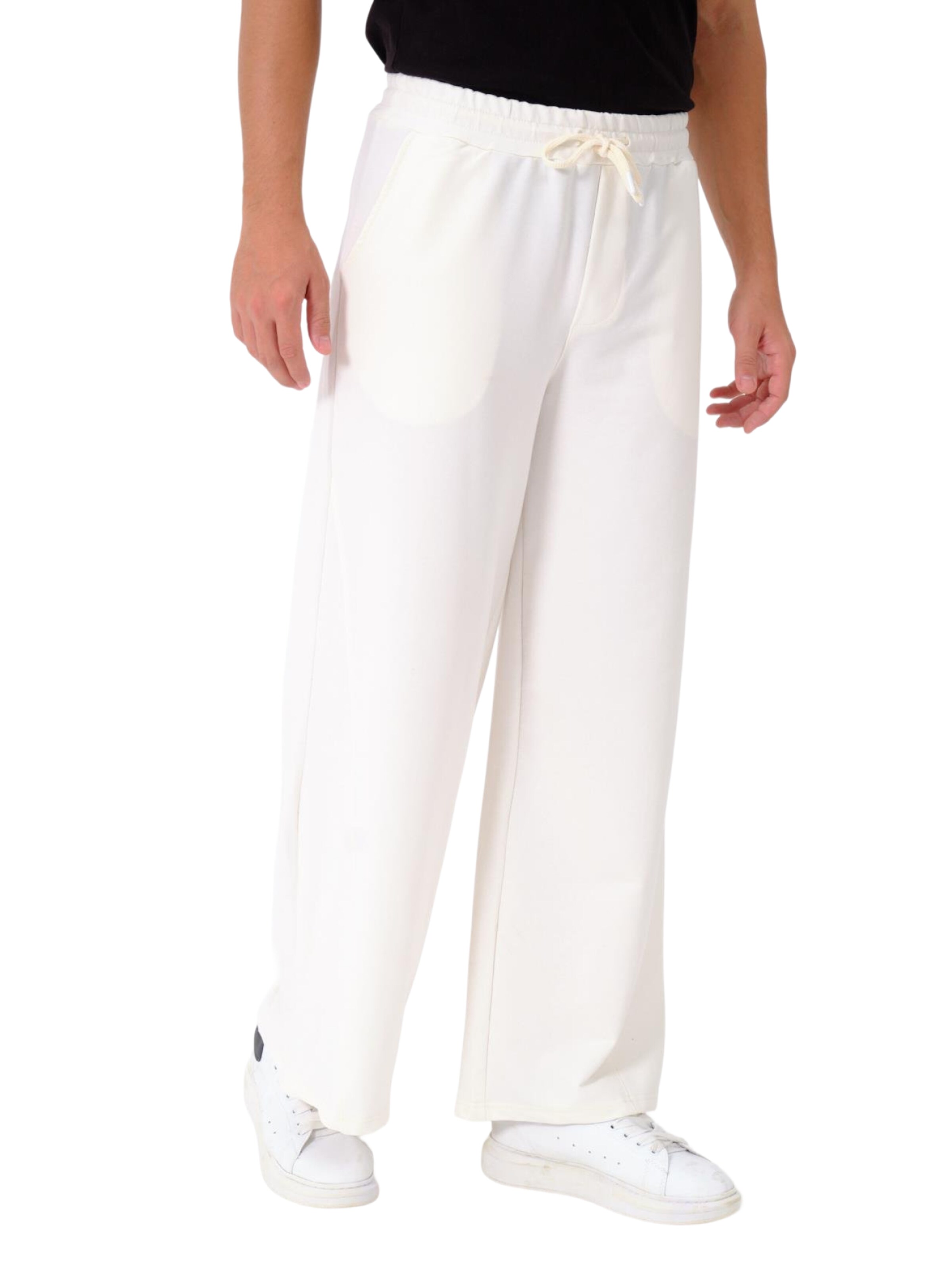 C&City Wide leg Trousers in Beige