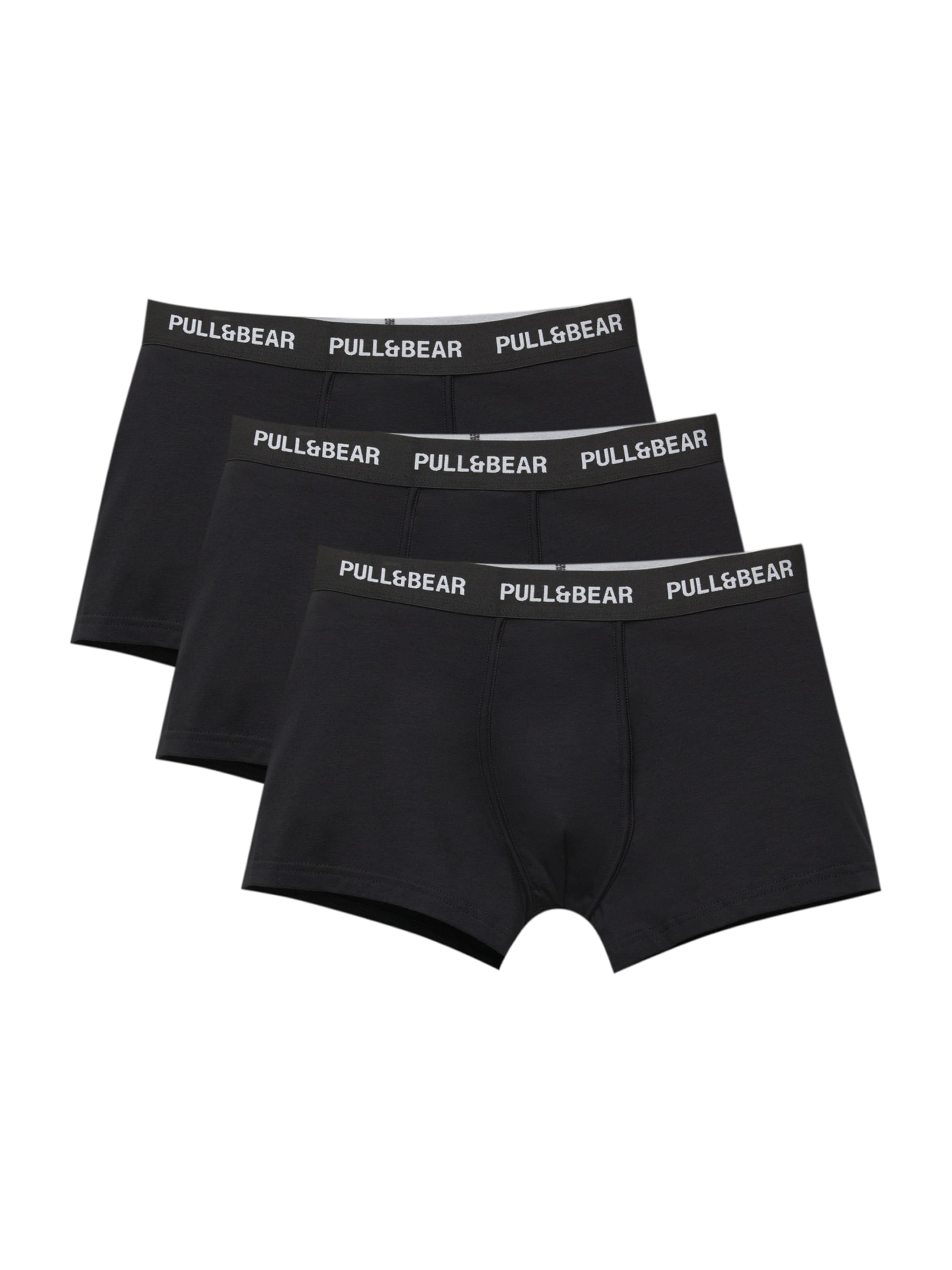 Pull&Bear Boxershorts in Schwarz: Vorderseite