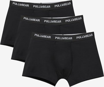 Pull&Bear Bokserki w kolorze czarny: przód
