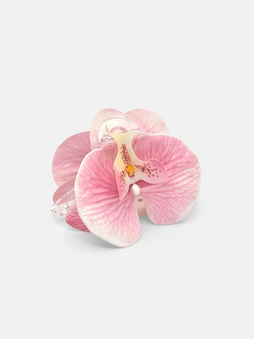 Ornement pour cheveux 'ORQUIDEA' Pull&Bear en rose