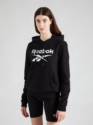 Sweat-shirt 'Identity' Reebok en noir : devant