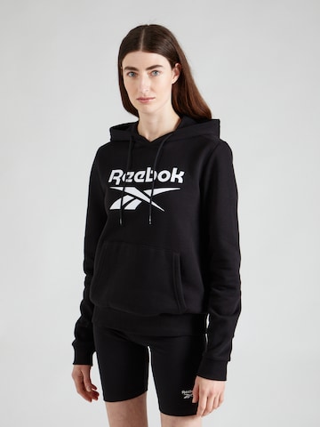 Reebok Sportief sweatshirt 'Identity' in Zwart: voorkant