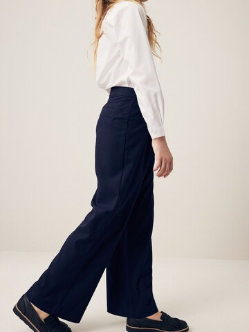 Wide Leg Pantalon Next en bleu
