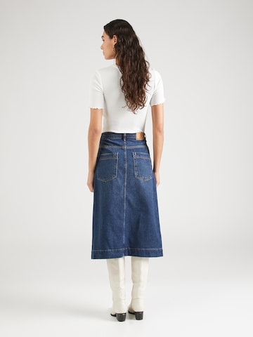 Free People Rok in Blauw