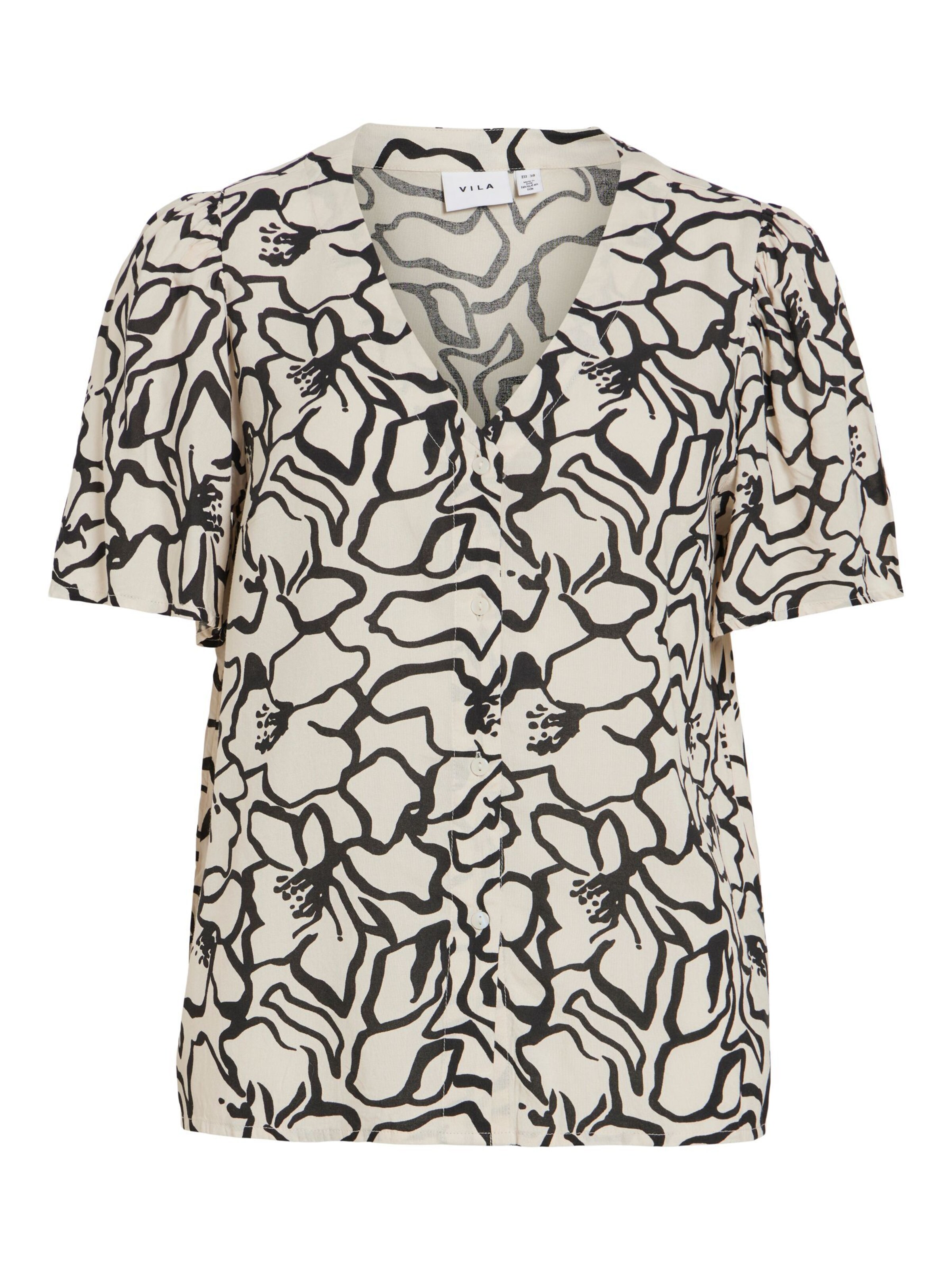 VILA Bluse 'VIGRACE' i beige: forside