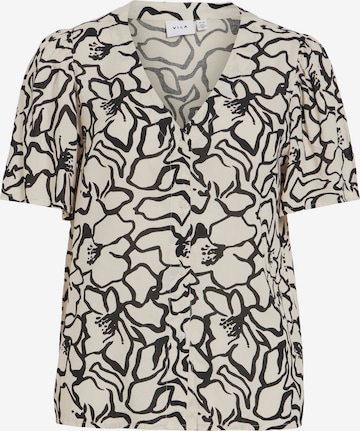 VILA Bluse 'VIGRACE' i beige: forside