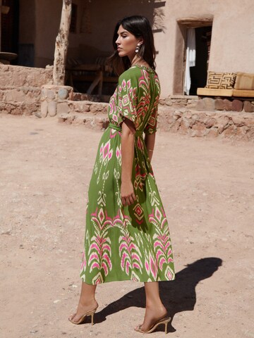 love & roses Jurk in Groen