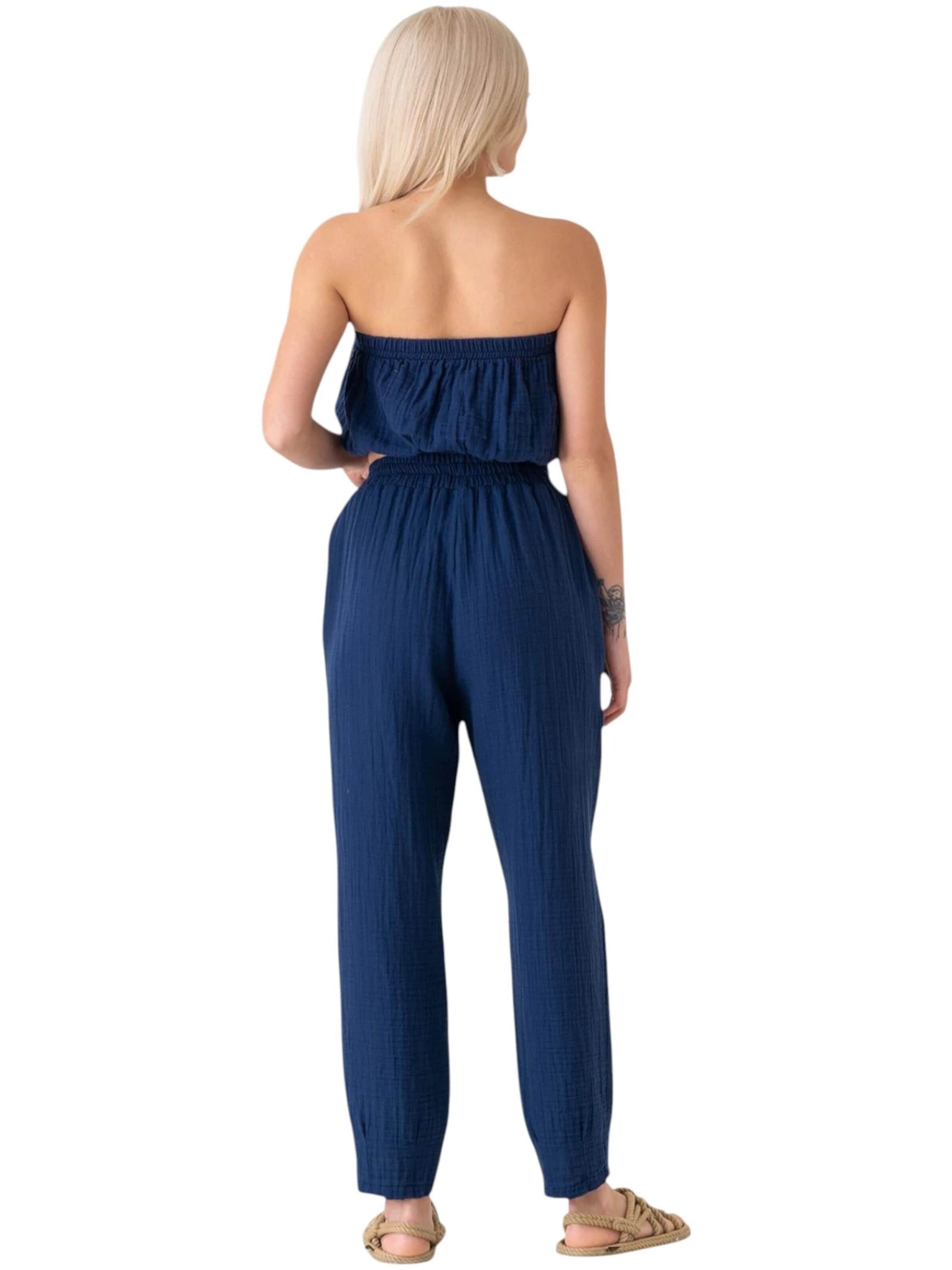 WENOR Tapered Broek 'TANORA' in Blauw