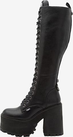 BUFFALO Nauhasaappaat 'Killah' värissä musta: etupuoli