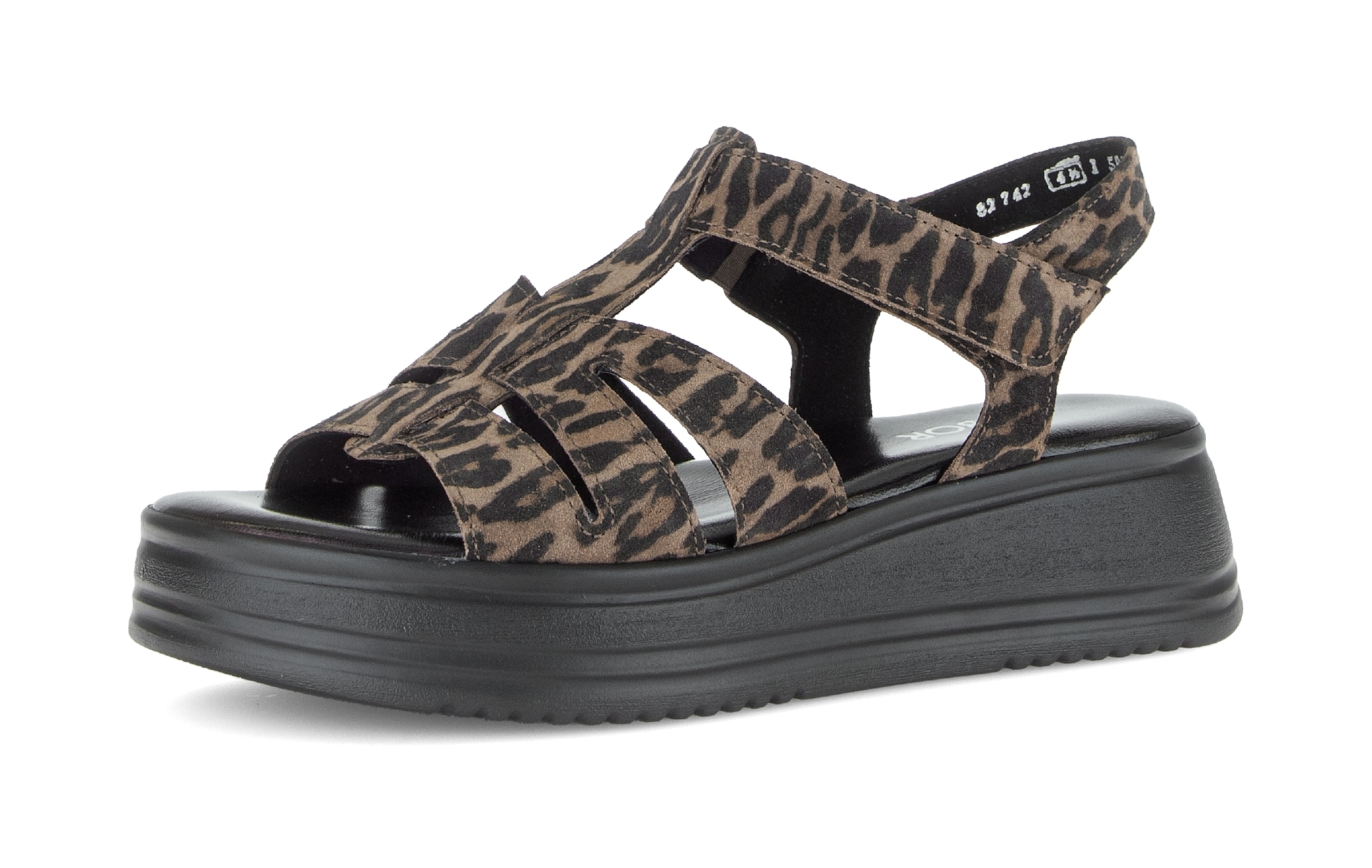 GABOR Sandály - světle hnědá / černá, Produkt