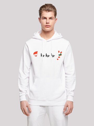 Sweat-shirt F4NT4STIC en blanc : devant