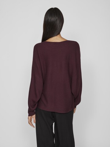 VILA Sweater in Red