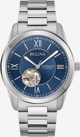 Bulova Analog Watch in Blue: front