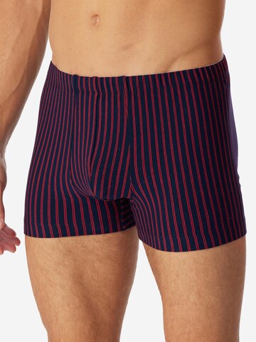 SCHIESSER Boxer shorts '95/5 Essentials Organic Cotton' in Red