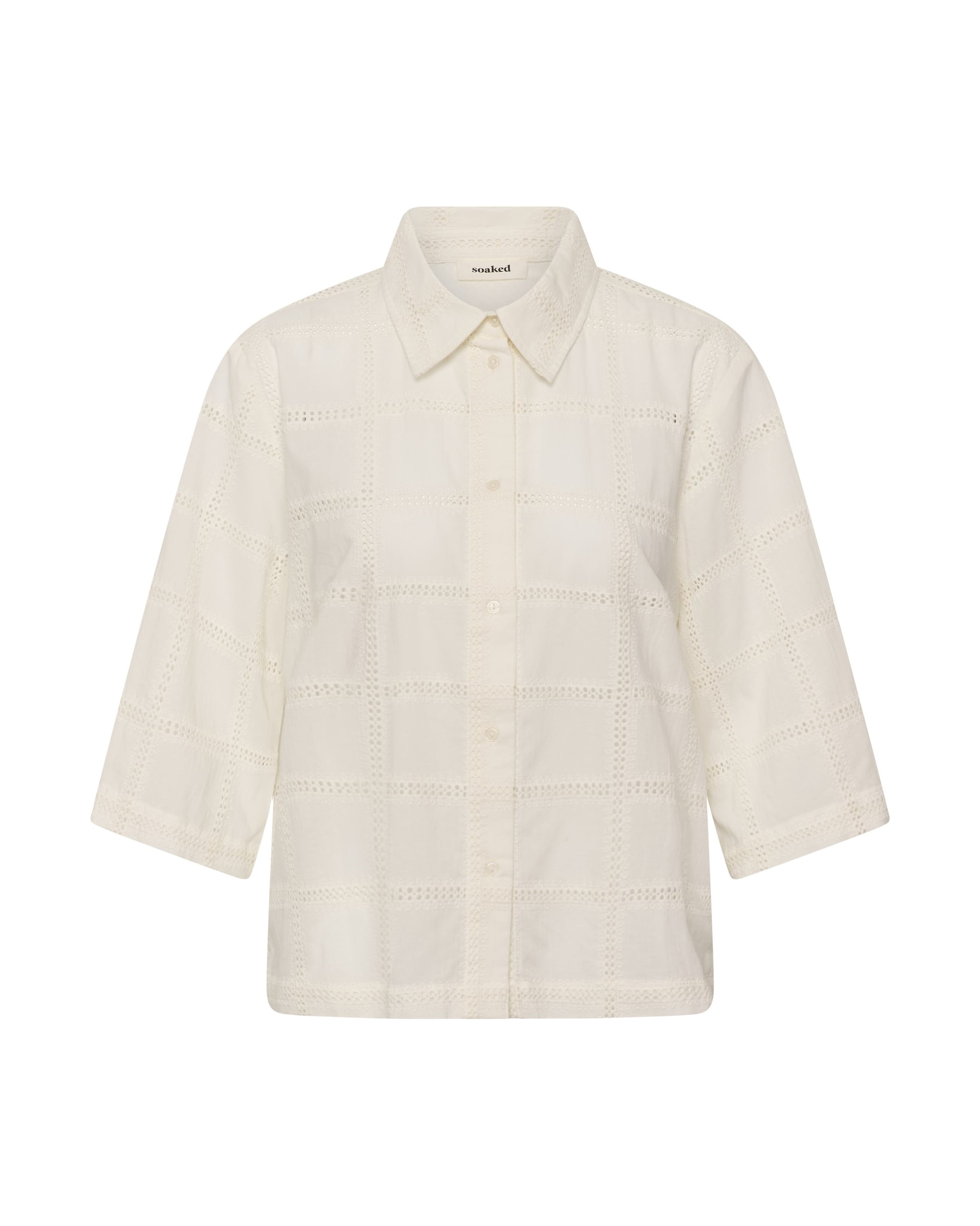 SOAKED IN LUXURY Shirts 'SLCarmelita' i hvid: forside