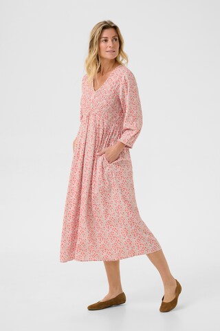 Robe 'CRTiah' Cream en rose