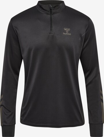 Hummel Sportsweatshirt 'Active' in Schwarz: predná strana