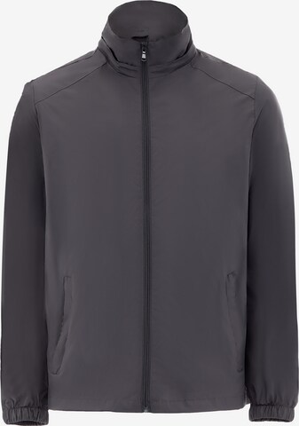 Mozzaar Between-Season Jacket in Grey: front
