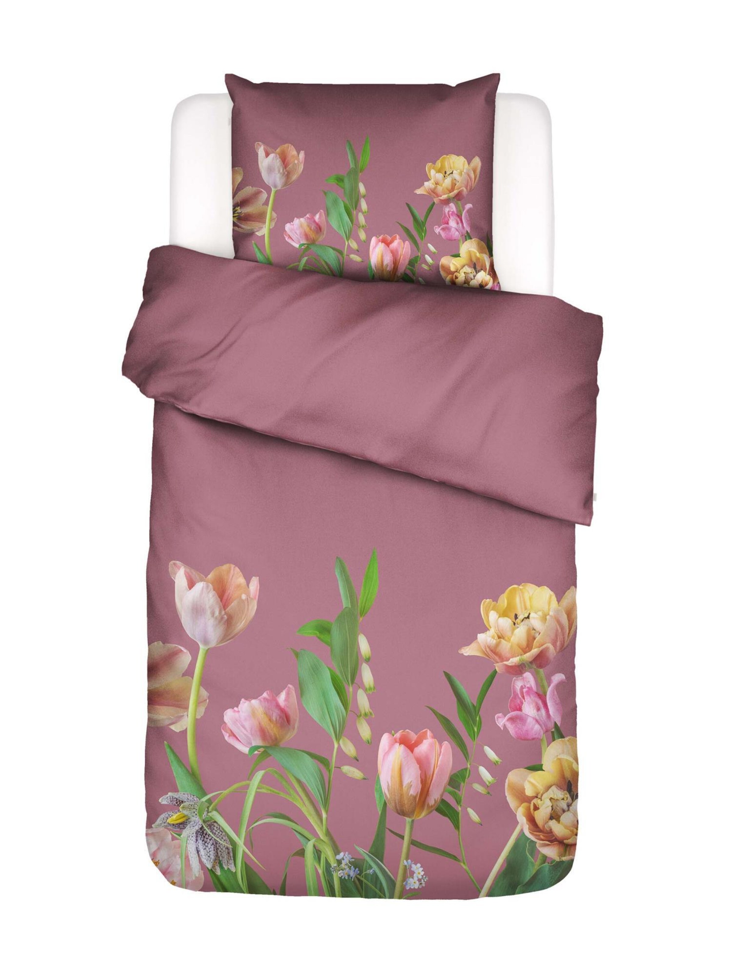 ESSENZA Duvet Cover 'Eloise' in Purple: front