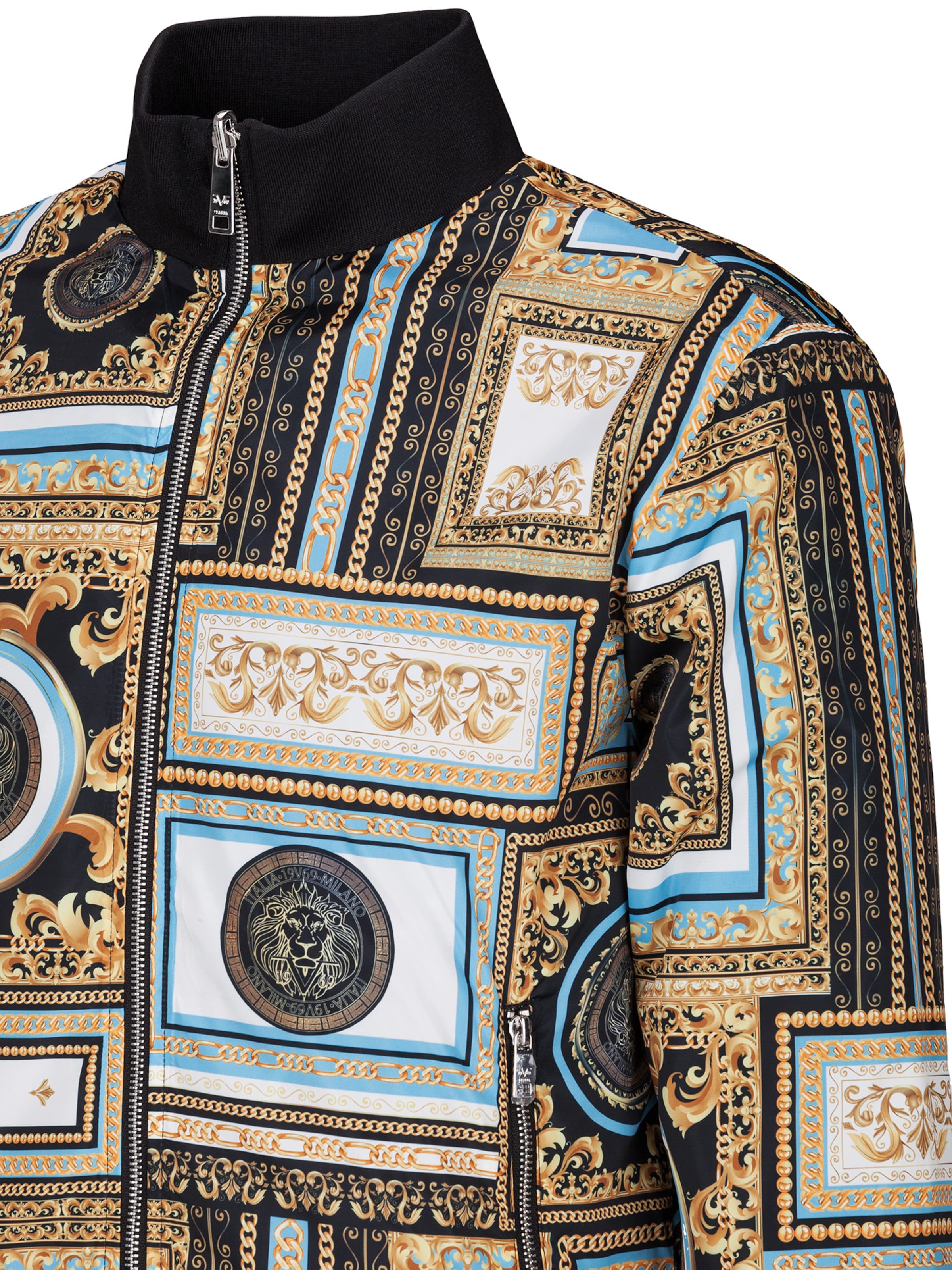 19V69 ITALIA Between-season jacket 'Dino' in Blue