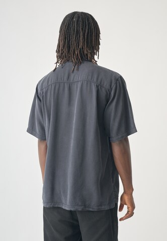 Cleptomanicx Regular fit Button Up Shirt 'Easy' in Grey