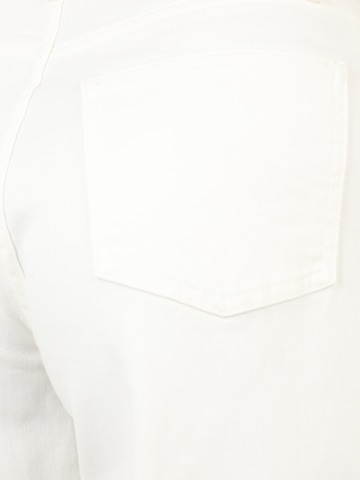 Calvin Klein Широка кройка Дънки в бяло