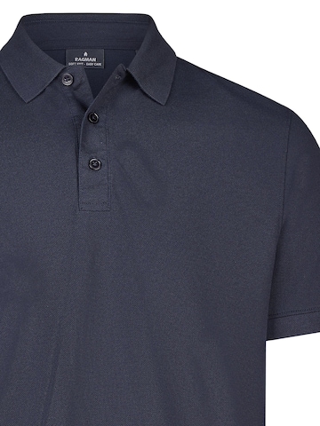 Ragman Shirt 'Basic' in Blauw