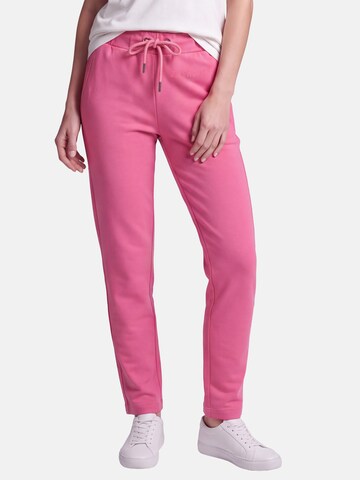 salzhaut Regular Trousers 'Doorlock' in Pink: front