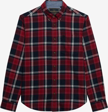Chemise Superdry & Co en bleu : devant