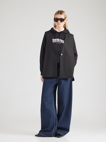 melns Tommy Jeans Sportisks džemperis 'ESS'
