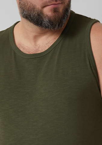 T-Shirt s.Oliver en vert