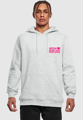 Merchcode Sweatshirt in Grau: Vorderseite