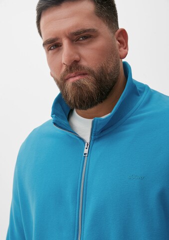 s.Oliver Sweatjacke in Blau