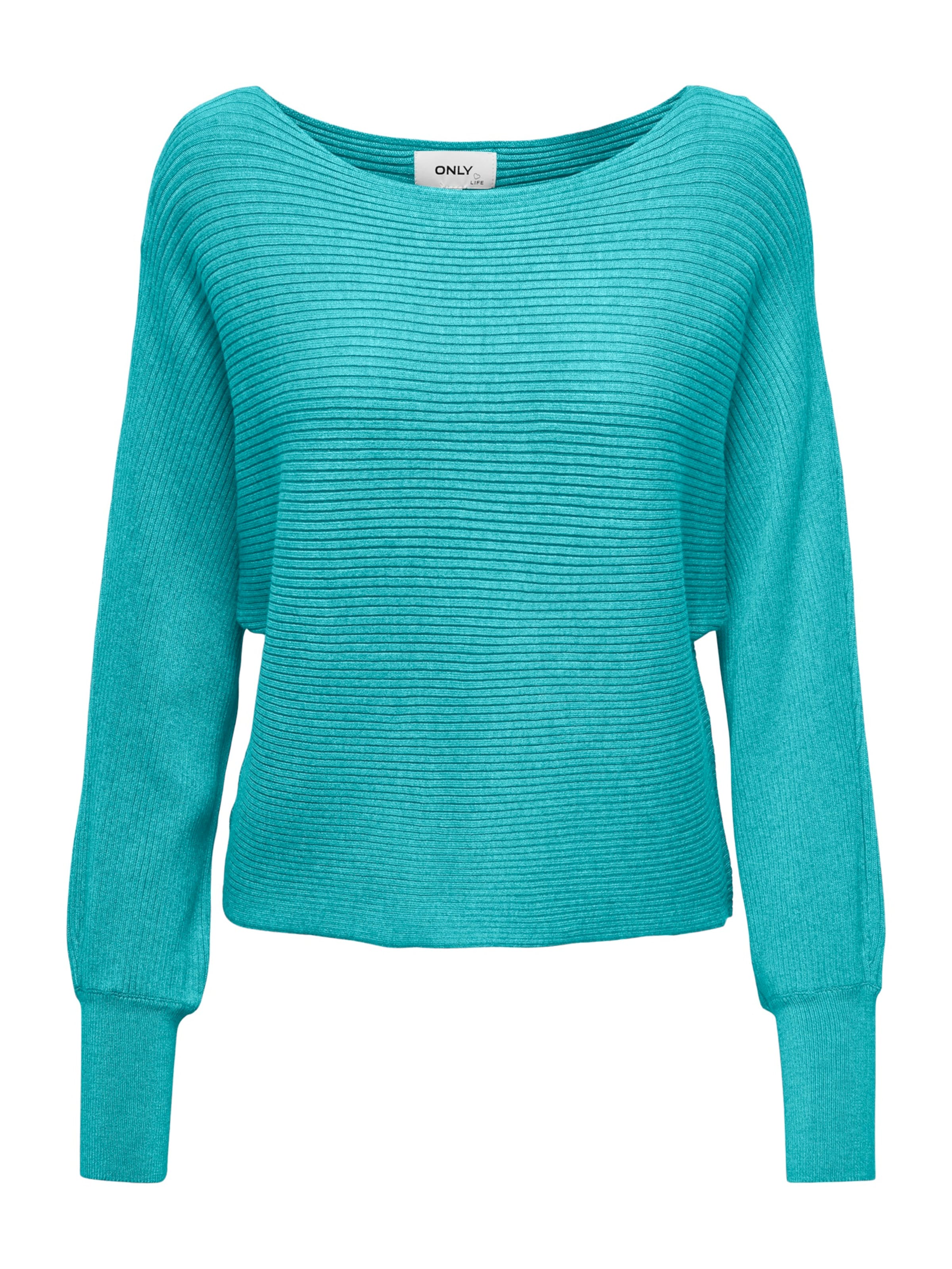 Pull-over 'ONLADALINE' ONLY en vert : devant