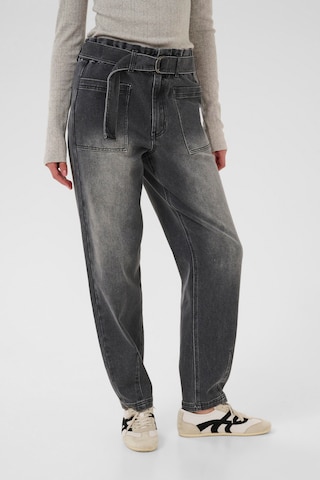 Kaffe Regular Jeans 'Abby' in Grey: front