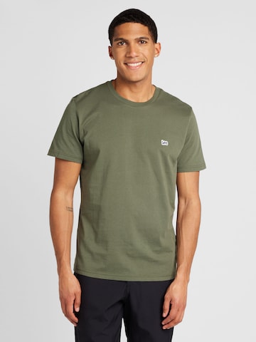 T-Shirt Lee en vert : devant