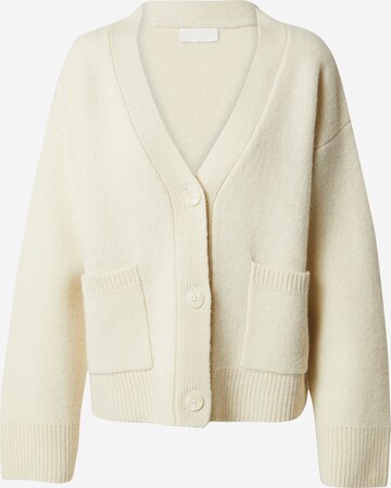 LeGer by Lena Gercke Gebreid vest 'Carmen' in Beige: voorkant