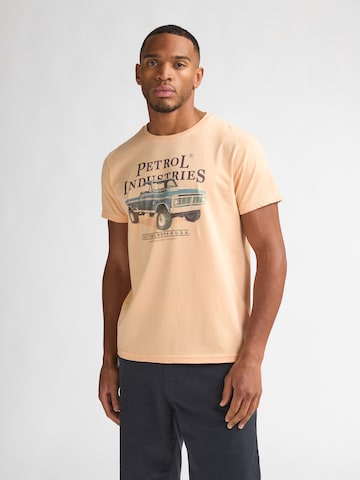 Petrol Industries Póló - narancs: elől
