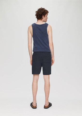 QS Regular Shorts in Blau