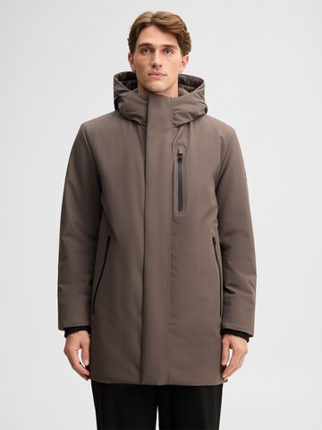 STRELLSON Winter Parka in Beige: front