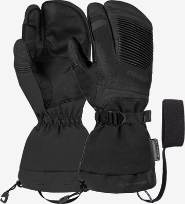 REUSCH Athletic Gloves 'Ndurance Pro R-TEX® XT Lobster' in Black: front