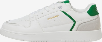 JACK & JONES Matalavartiset tennarit 'JFWealing' värissä kulta / harmaa / vihreä / valkoinen, Tuotenäkymä