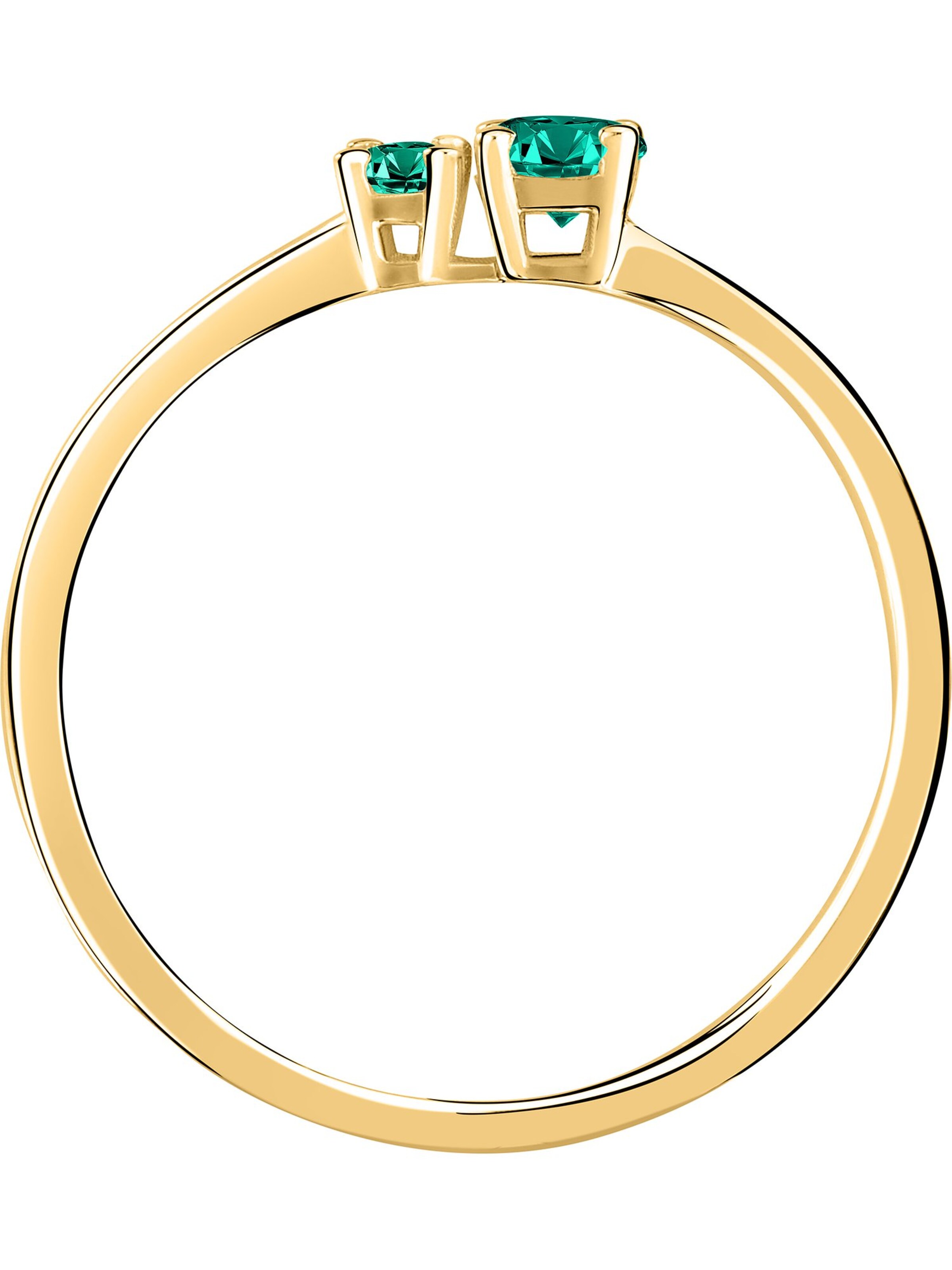 Live Diamond Ring in Green