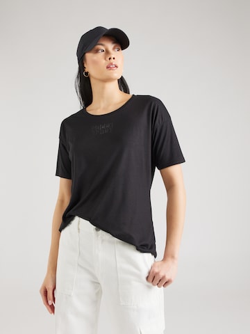 Soccx T-shirt i svart: framsida