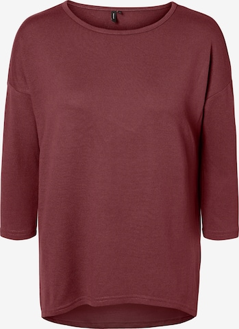 VERO MODA T-shirt 'Malena' i röd: framsida