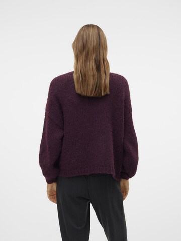 VERO MODA Strickjacke 'Maybe' in Rot